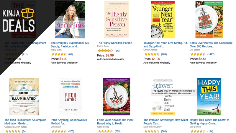 Illustration for article titled The Best New Year's Day Deals: Self-Improvement Books, Cheap Running Shoes, and More